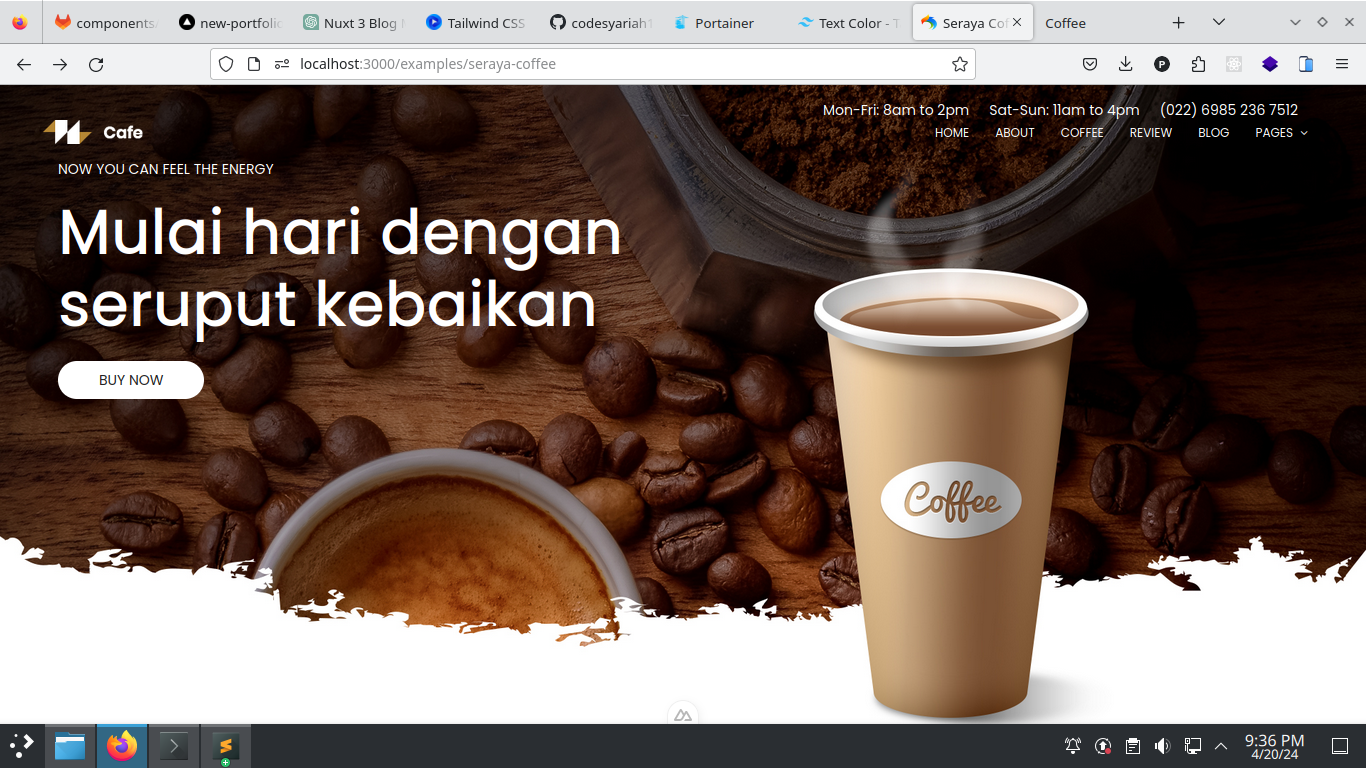 Seraya Coffee Shop - Start your day with coffee